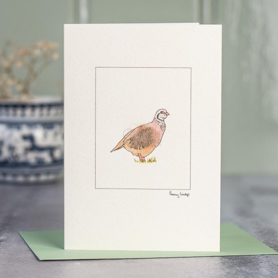 Partridge Card Papersheep Trade Only